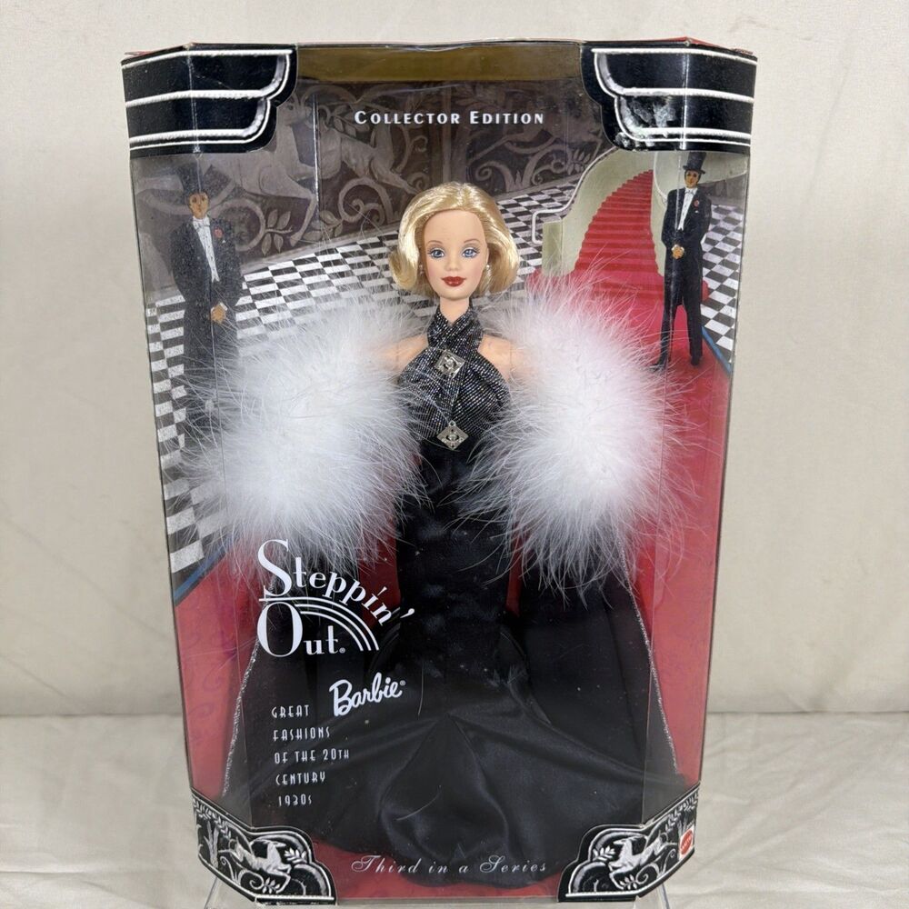 Barbie Steppin Out 1930s Collector Edition Doll #21531 Third in Series NRFB